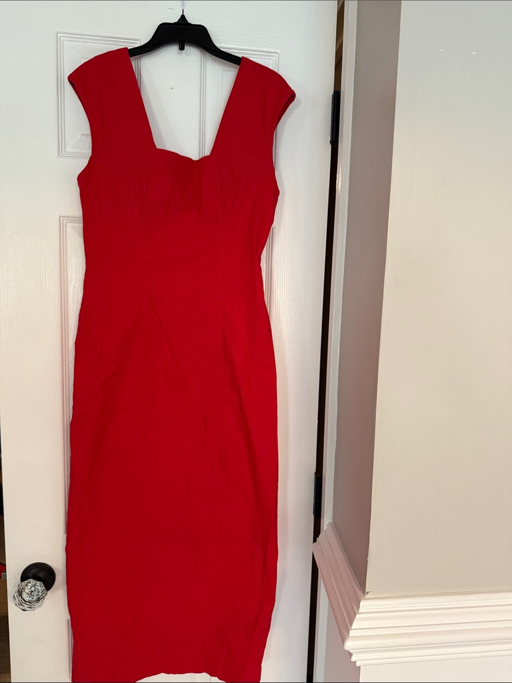 Anthropologie Maeve Red Sheath Dress - Women